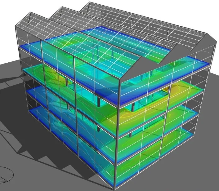 Simulação energética aplicada em modelo de edifício